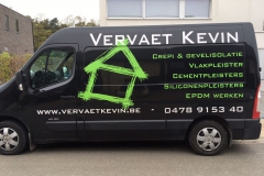 Uitgevoerde gevelbekleding door Vervaet Kevin