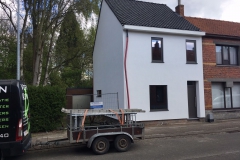 Uitgevoerde gevelbekleding door Vervaet Kevin